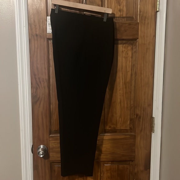 MANGO Pleat Straight Trouser. Size 14. Black. - Picture 6 of 10